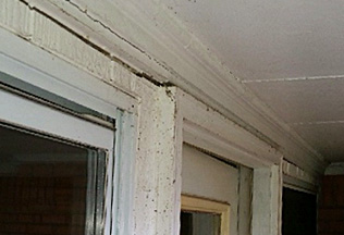 Cracks  in walls are signs of foundation damage